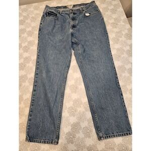 LL Bean Classic‎ Fit Jeans Straight Leg Denim Cotton Mens 35x29